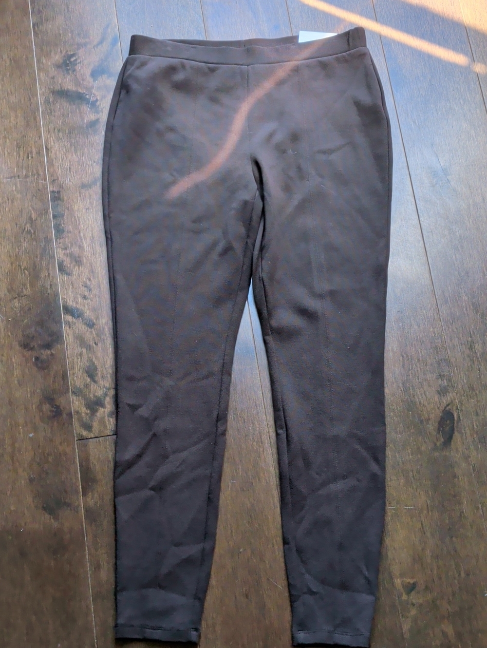 Chico's Dark Brown Slim Ponte Leggings